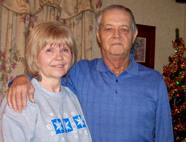 Randy Boudreaux with wife Jeanette