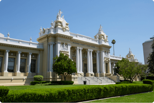 Riverside County Courthouse in Riverside, California