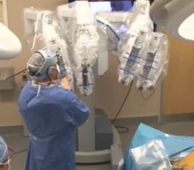 DaVinci robotic surgery device