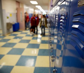 School Hallway