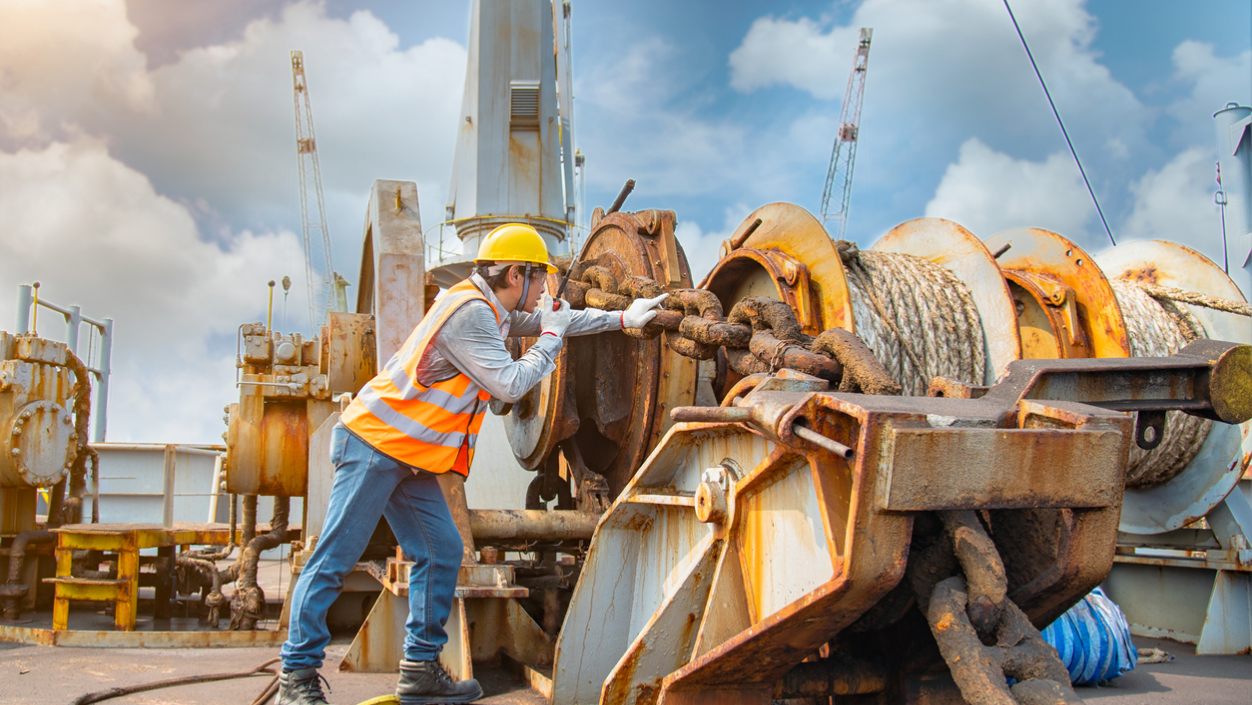 Shipyard worker