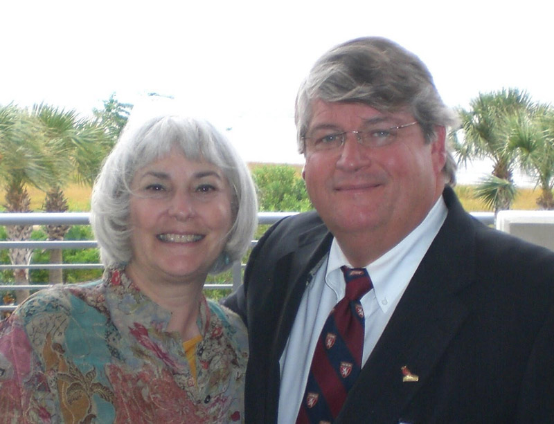 Pleural mesothelioma patient Sissy Hoffman and Dr. David Sugarbaker