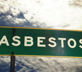 Asbestos sign