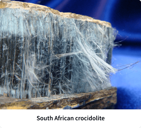 South African crocidolite asbestos mineral