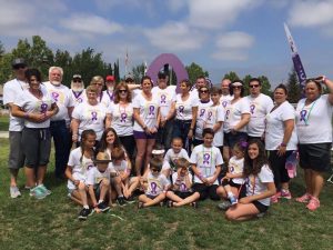 Strollin for a Cure team