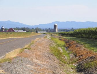 Sumas Mountain region in Washington