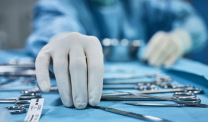 Prep for surgery in an operating room