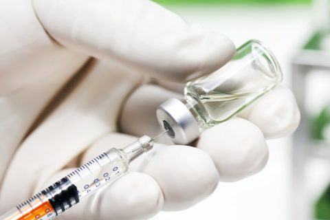 Syringe vaccine