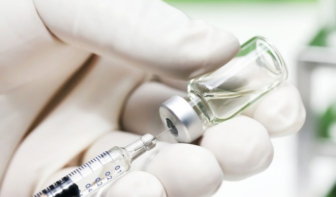 Syringe vaccine