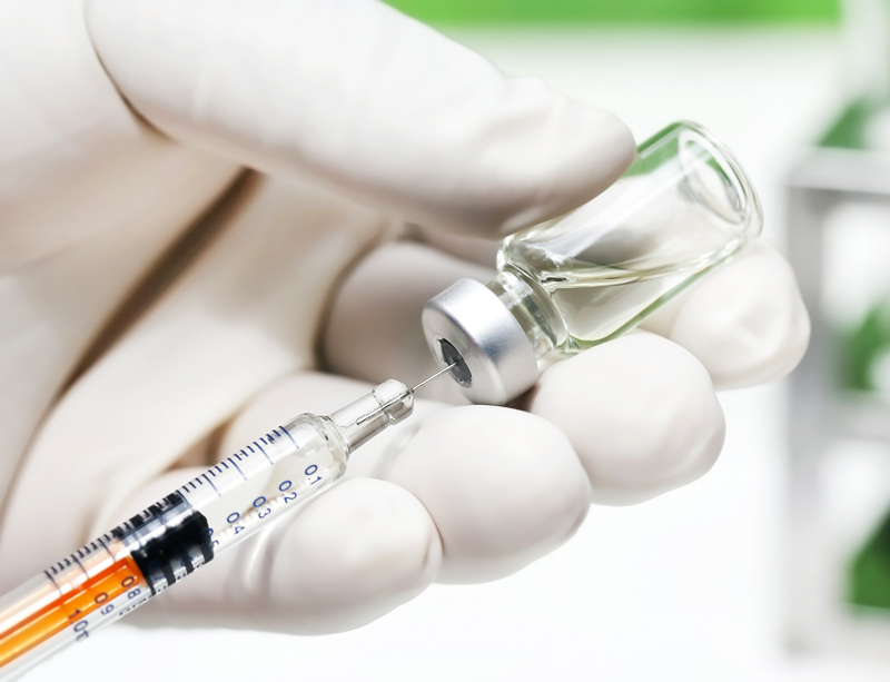 Syringe vaccine