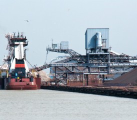Taconite asbestos plant