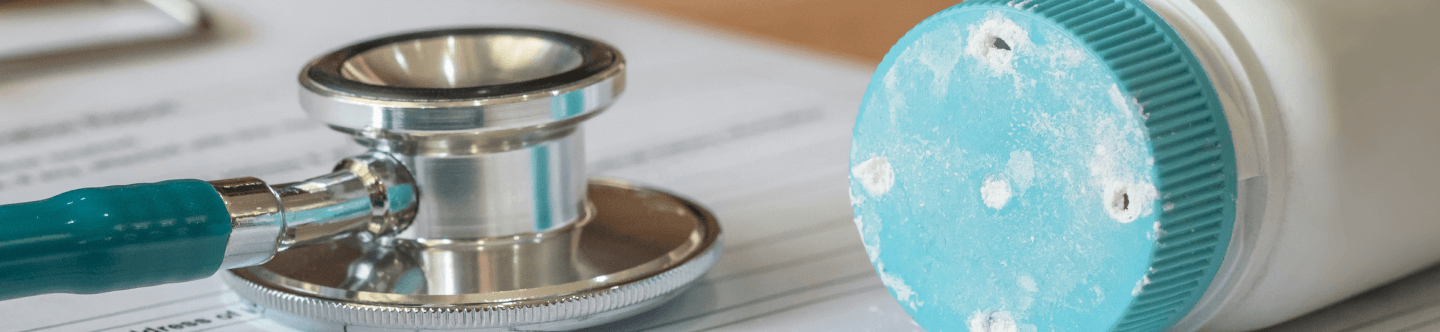 baby powder medical background