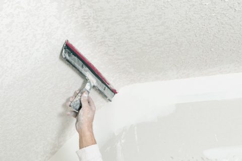 Textured ceiling removal