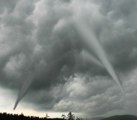 Tornado forming
