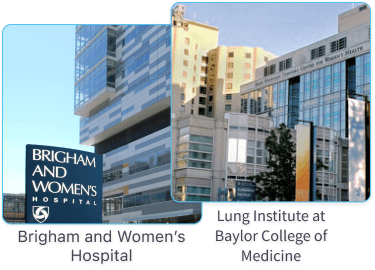 Brigham and Women's Hospital and the Lung Institute at Baylor College of Medicine