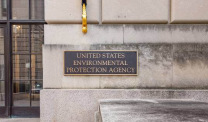 EPA plaque on wall of building