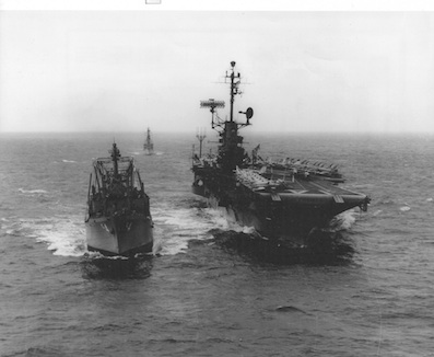 USS Mount Baker and USS Ticonderoga
