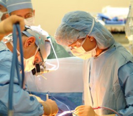 Surgery Being Performed at VA Hospital