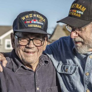 World War II and Vietnam War veterans