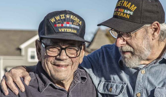 World War II and Vietnam War veterans