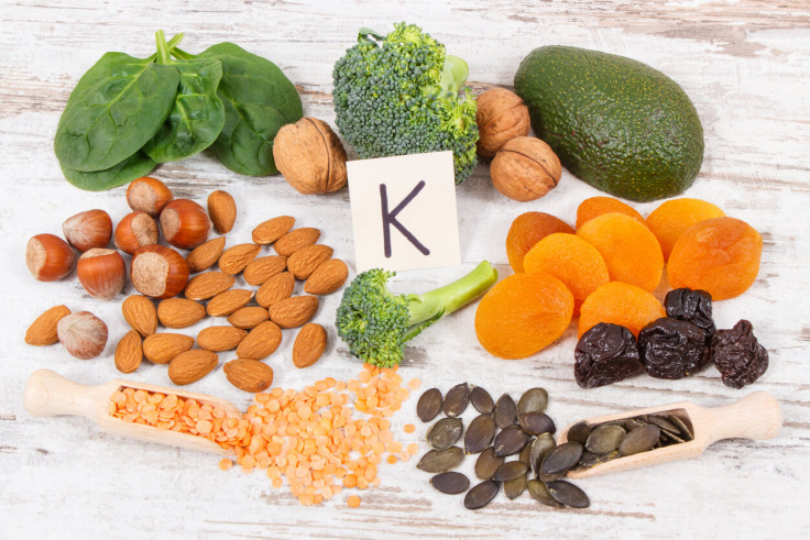 Vitamin K rich foods.
