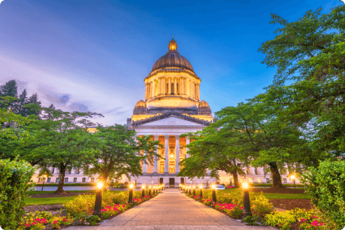 Washington State Capitol Building in Olympia, Washington