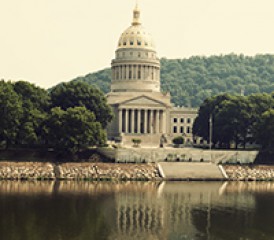 State Capitol Building in Charleston, West Virginia