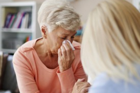 Caregiving Talking to a Patient that is Grieving
