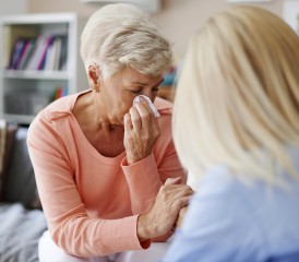 Caregiving Talking to a Patient that is Grieving