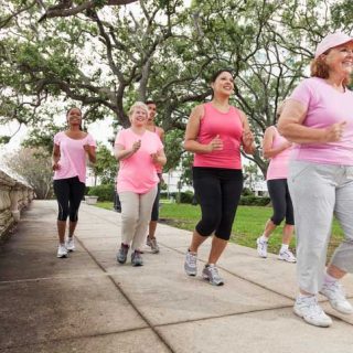 Women jogging