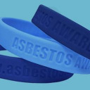 Asbestos awareness wristbands