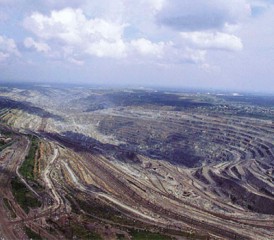 Asbestos mine in Asbest, Russia Asbestos mine in Asbest, Russia