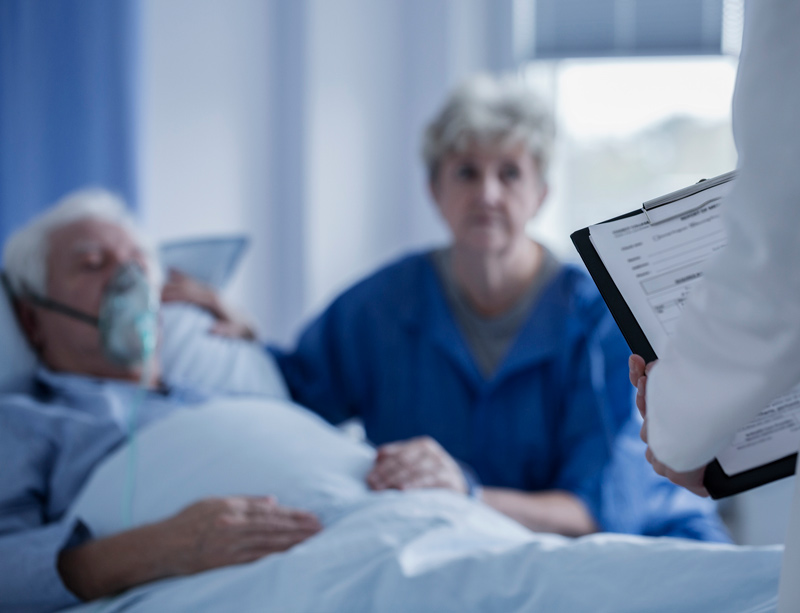 Elderly cancer patient Elderly cancer patient