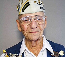 Pearl Harbor survivor Frank Curre Pearl Harbor survivor Frank Curre