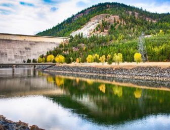 Libby Dam in Montana
