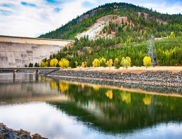 Libby Dam in Montana Libby Dam in Montana