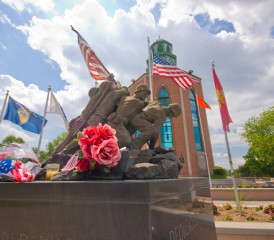 Veterans Memorial in New York Veterans Memorial in New York