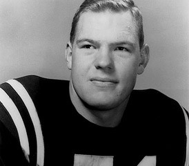 Football player Merlin Olsen Football player Merlin Olsen