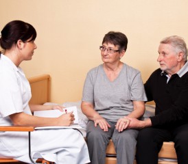 Doctor Discussing Options with Patient Doctor Discussing Options with Patient