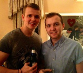 Oliver Hammond and Charlie West Oliver Hammond and Charlie West
