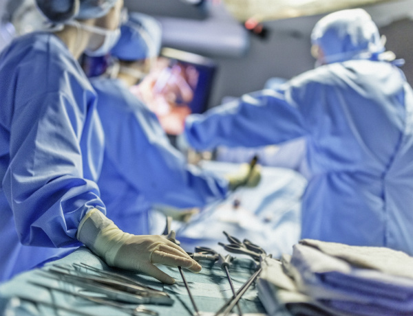 Surgeons in operating room Surgeons in operating room