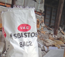 Bag Full of Asbestos Bag Full of Asbestos