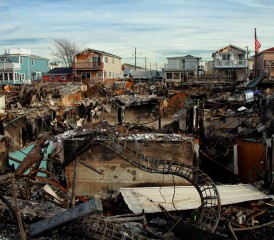 Destroyed City After Natural Disaster Destroyed City After Natural Disaster