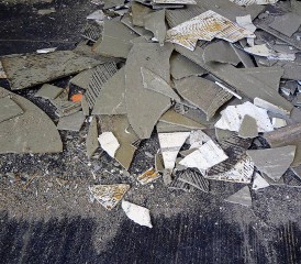 Asbestos floor tiles Asbestos floor tiles