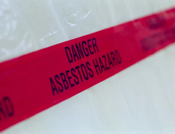 Asbestos hazard tape Asbestos hazard tape