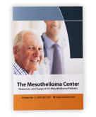 The Mesothelioma Center's trifold explaining our services