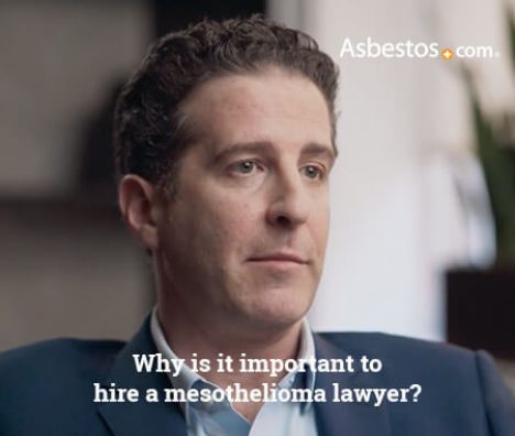 Video thumbnail on the importance of hiring a mesothelioma lawyer