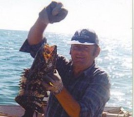 Brian Kember fishing Brian Kember fishing