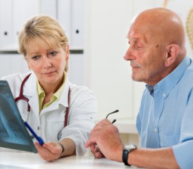 Patient Receiving a Cancer Diagnosis Patient Receiving a Cancer Diagnosis