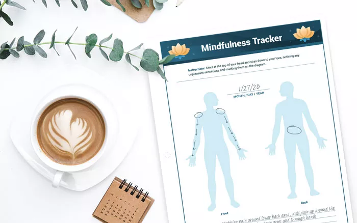 Image of the mindfulness tracker